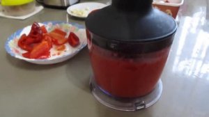 Быстрое приготовление аджики в блендере