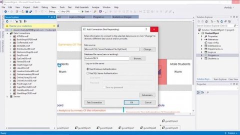 C# project Students Management System Using C#.net and sql server. #programming #sourcecode #sql
