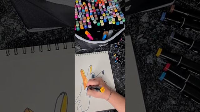 Рисуем с помощью руки Ножниц Легко и просто нарисовать Собаку смотреть онлайн