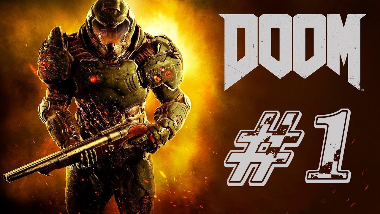 DOOM (2016) Прохождение #1 ➤ ПРОСНУЛСЯ И В МЯСО!