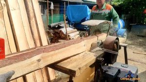 Как распилить бревно на доски дома, своими руками.