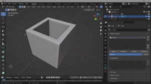 Blender. Solidify Modifier (Объёмность)