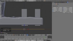 Blender Урок. Симуляция жидкости. Создание воды и препятствий