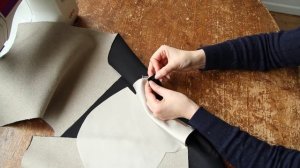 Карман с листочкой