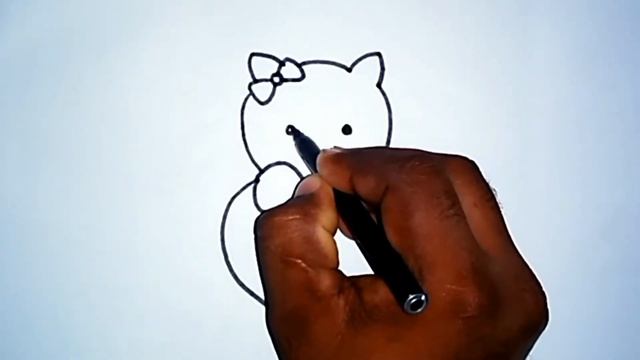 Drawing Hello Kitty | How to Draw Hello Kity | Bolajon uchun Kitty rasm chizish | сурет салып уйрен смотреть онлайн