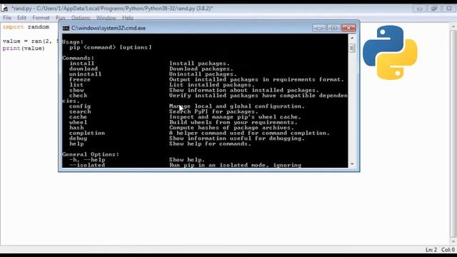 Установка сторонних модулей | Python смотреть онлайн