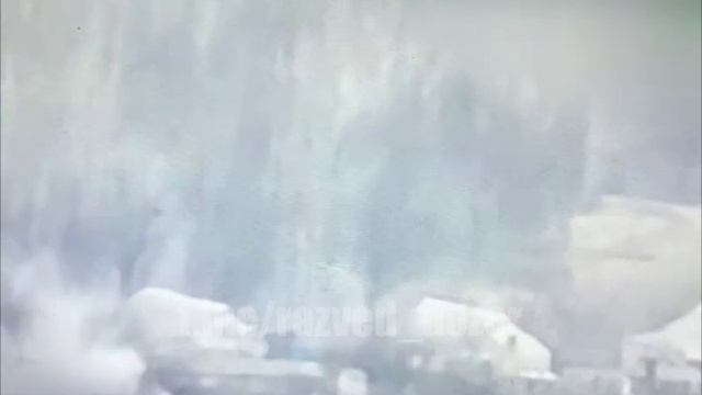 Уничтожение склада БК в районе Новоселовского/Destroyed Ukrainian Ammunition Depot, Novoselkovskoye