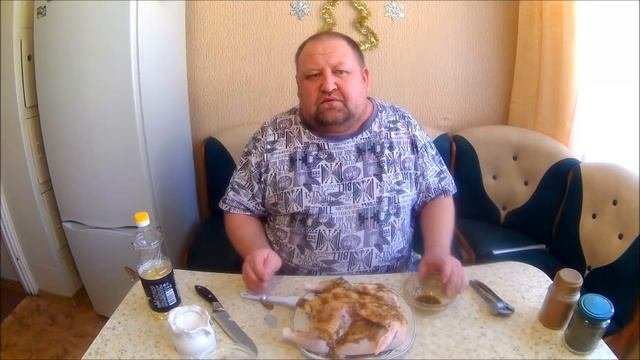 Курочка запеченная в духовке (очень вкусный рецепт).