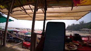 153. Пляж Бага в Гоа. Обед и шопинг в Баге. Индия.