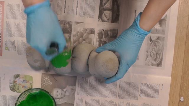 Садовая фигура своими руками - Гусеница смотреть онлайн