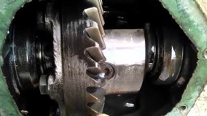 Люфт в редукторе Опель Омега А (Диференциал Главная пара
