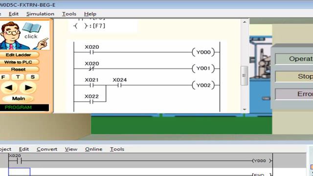 PLC Programacion escalera Mitsubishi смотреть онлайн