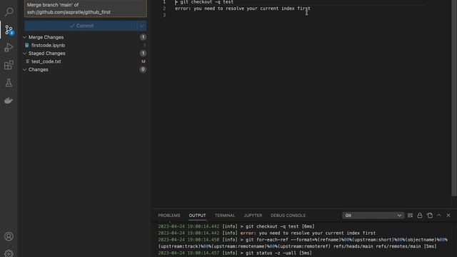 Merge Conflicts in Git and Github: Git and Github Tutorial Series (Video 11) смотреть онлайн