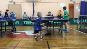 Детский турнир по настольному теннису
