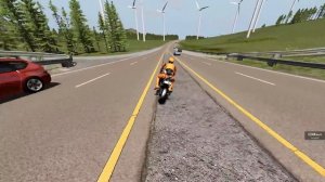 ШЛЕМ НЕ СПАС! ПОСЛЕДНИЙ ТРЮК ПЕРЕД СМЕРТЬЮ НА МОТОЦИКЛЕ | BeamNG.drive
