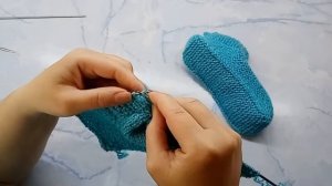 СЛЕДКИ-ТАПОЧКИ СПИЦАМИ БЕЗ ШВА ДЛЯ НАЧИНАЮЩИХ. #следки #следкиспицами #следкитапочки