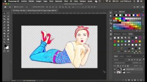 Efecto PinUp | Photoshop CC | Fácil y rápido