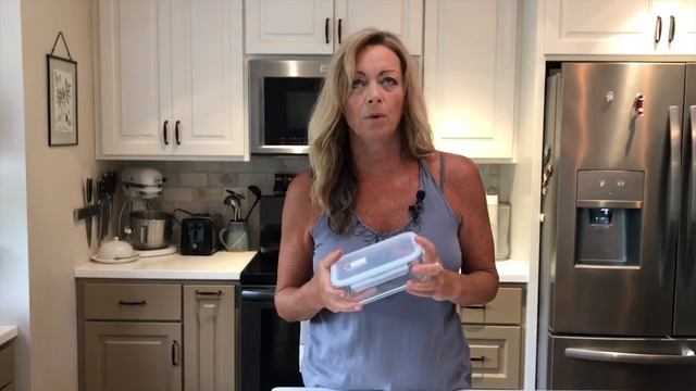 Prep Naturals Glass Meal Prep Containers 5 Pack, 30 Ounce Glass Food Storage Containers with Lids смотреть онлайн