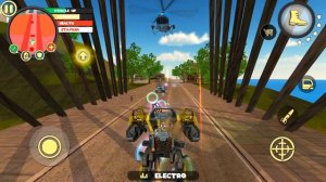 Rope Hero Vice Town( Fight Killing Machine BD 100 VS Police Robot) | Games Kon | Android GamePlay