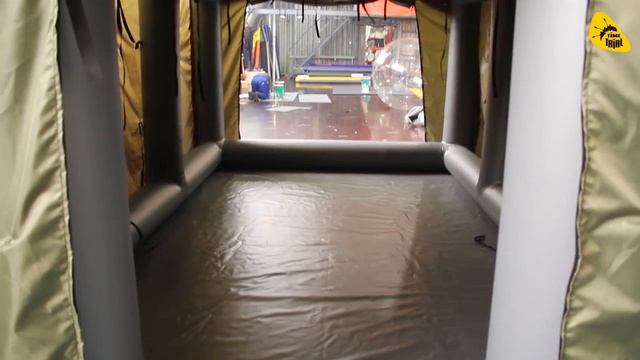 Надувная облегченная #палатка ТаймТриал Лайт в #зеленом цвете смотреть онлайн