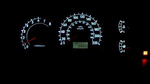 плавный розжиг панели приборов KIA Spectra