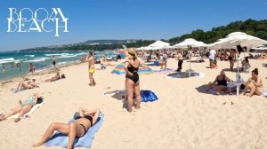 Красивые девушки и фитнес на пляже