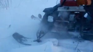 Самодельный снегоход с двигателем урал