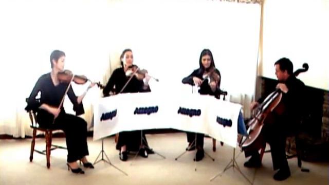 Canon in D by Pachalbel played by Allegro string quartet