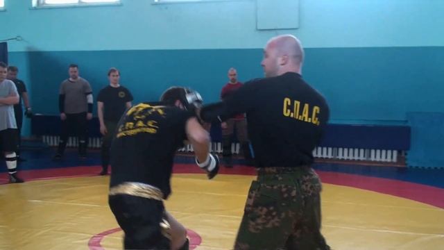 Клинч S.P.A.S. в рукопашном бою, часть 1. смотреть онлайн