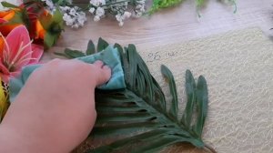 DIY КАРТИНА ИЗ ИСКУССТВЕННЫХ ЦВЕТОВ