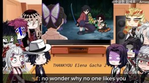 •Uppermoons & Hashiras oyakata + muzan react to funny animation ||Kny|| 5/6 Read desc••