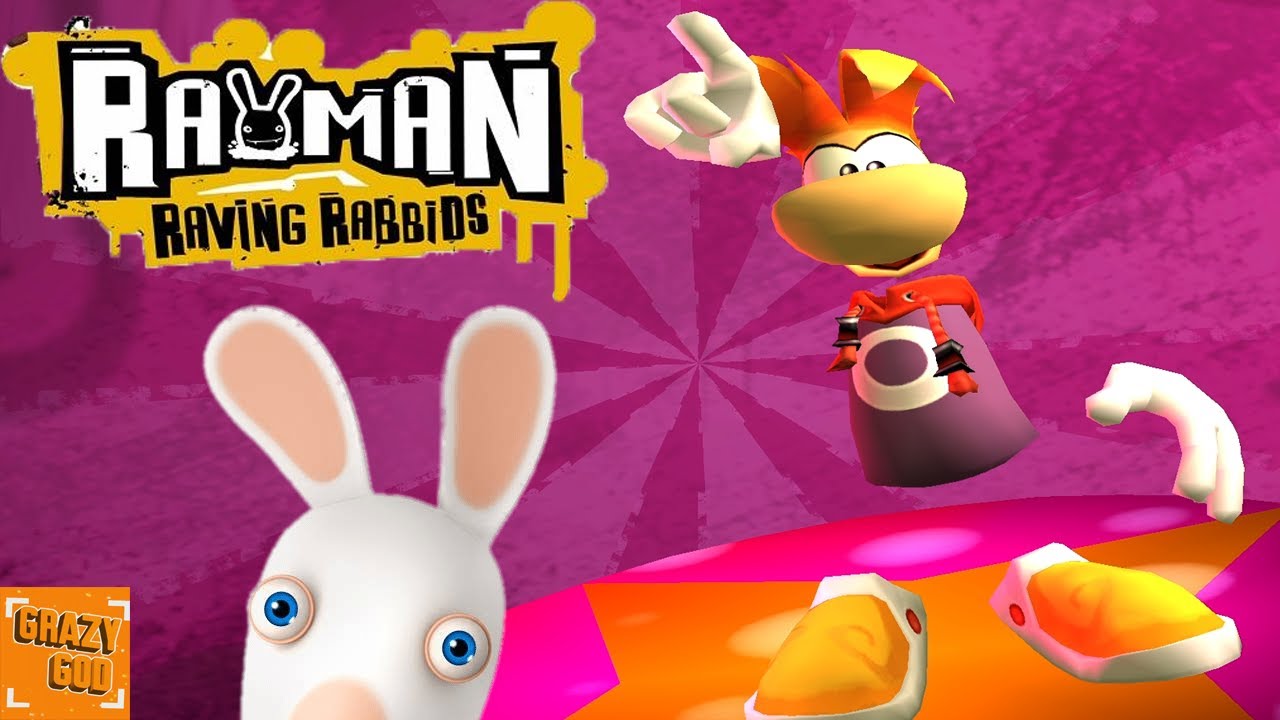 БЕШЕНЫЕ КРОЛИКИ Прохождение Rayman Raving Rabbids #1 - смотреть видео ...