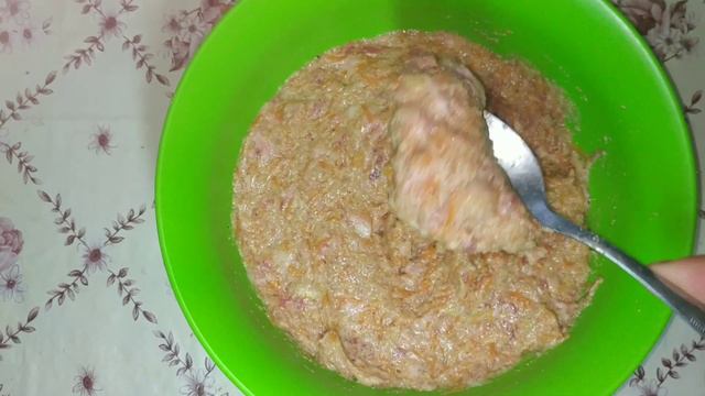 КОТЛЕТЫ С МОРКОВКОЙ.