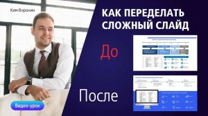 Как переделать сложный слайд в PowerPoint