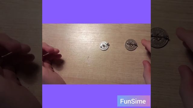Как сделать значки/делаем железный значок/легко просто и быстро / значок из монеты.?? смотреть онлайн