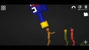 Хагги Вагги Нападает на Людей в Мелон Плейграунд