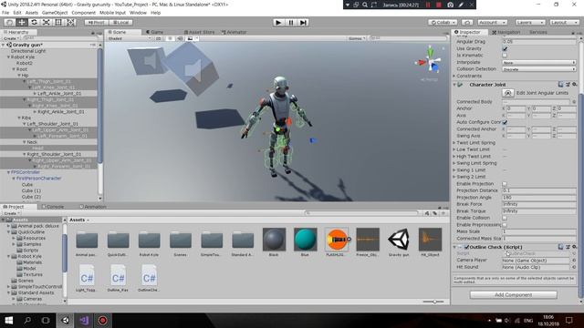 ВЫДЕЛЕНИЕ ОБЪЕКТА и выбор в ИНВЕНТАРЕ, как в Garry's Mod #2 | Unity3D смотреть онлайн