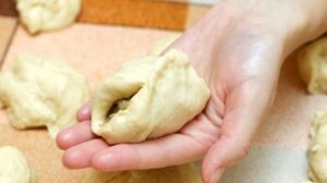 Печеные пирожки с курицей