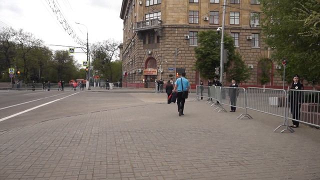 Первомайская демонстрация, шествие Профсоюзов, Волгоград 1 мая 2022 года, Полное Видео, FullHD