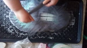 Валяние/Все этапы валяние носочков/Работы