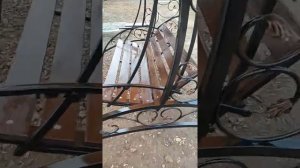 изготовление садовых качелей с раскладывающийся лавочкой.