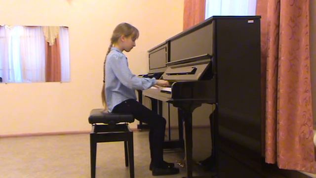 Загайнова Алена Гурлитт Сонатина До мажор смотреть онлайн