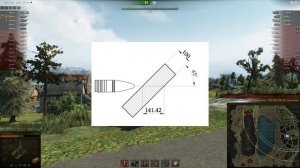 Нормализация снарядов и приведённая броня - Механика World of Tanks