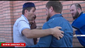 Рамзан Кадыров посетил Ойсхара с инспекцией