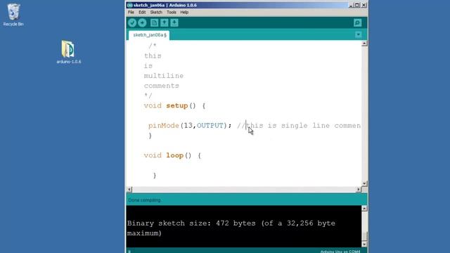 chapter5 arduino comments