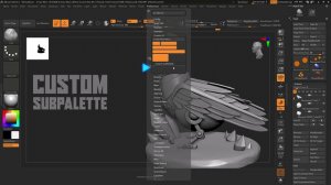 13.1 12 Инструменты Zbrush Custom UI and Hotkeys