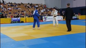 Cadet European Judo Cup Berlin 2016 Round 2 -55 kg Klein (ISR) - Naguchev (RUS)