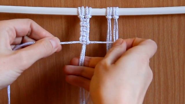 DIY Macrame for Beginners | Macrame Pattern Square Knot | Макраме для начинающих, Уроки Макраме