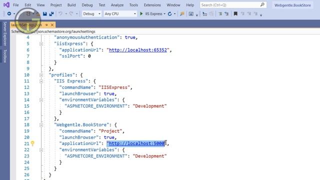 (#9) launchsettings.json in Asp.Net Core | Asp.Net Core tutorial