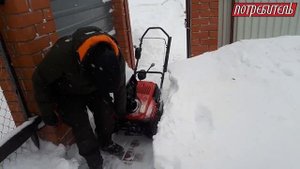 Тест снегоуборщика Honda HS 750 EA